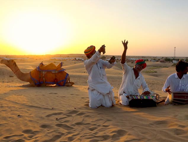 Sam Sand Dunes In Jaisalmer